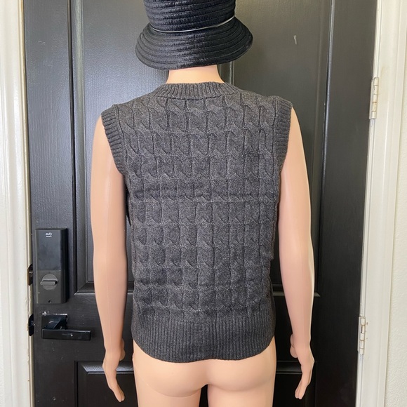 Locachy Women’s V Neck Sleeveless Knit Sweater Vest Size Large (B301) - Picture 4 of 6